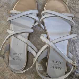 Janie and Jack White Strappy Sandals